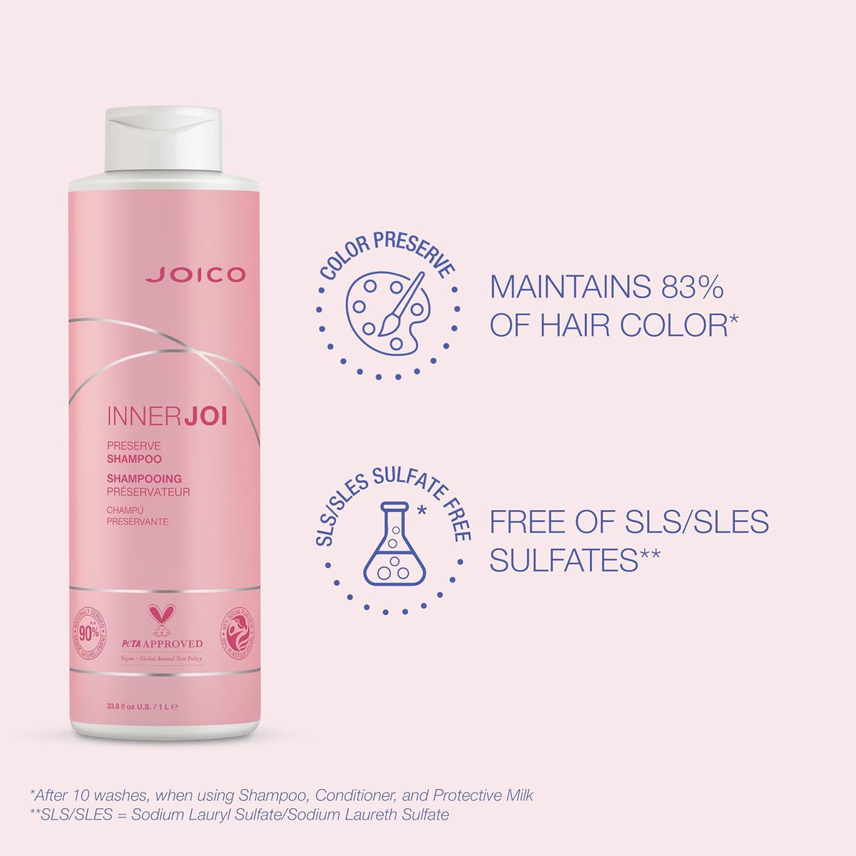 Joico - InnerJoi Preserve Shampoo 1000ml - Nexus hair