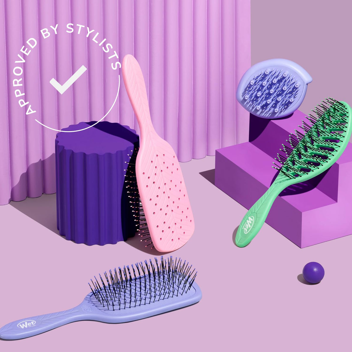 Wet Brush - Go Green Speed Dry Detangler Pink
