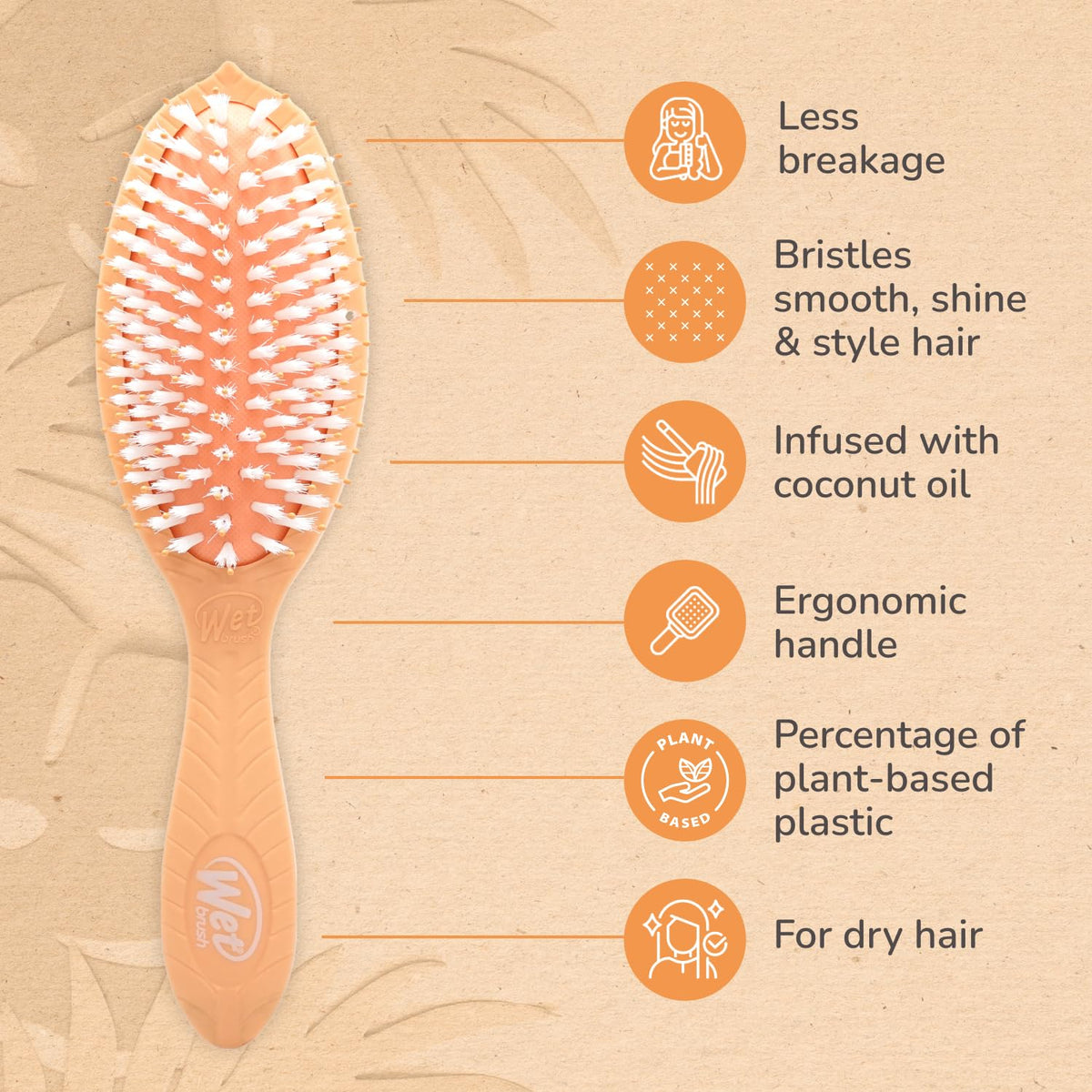 Wet Brush - Go Green Treatment & Shine Coconut Oil