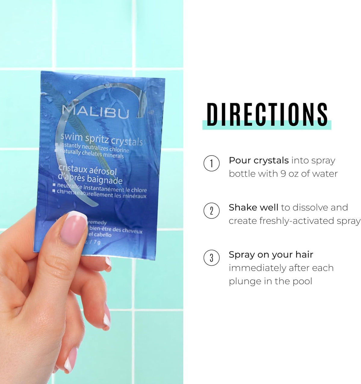 Malibu C - Swimmers Spritz Sachet