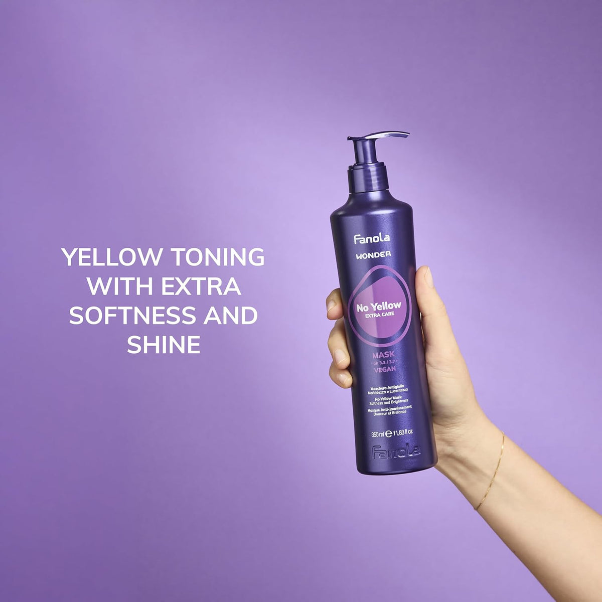 Fanola - No Yellow Mask - Wonder 1000ml