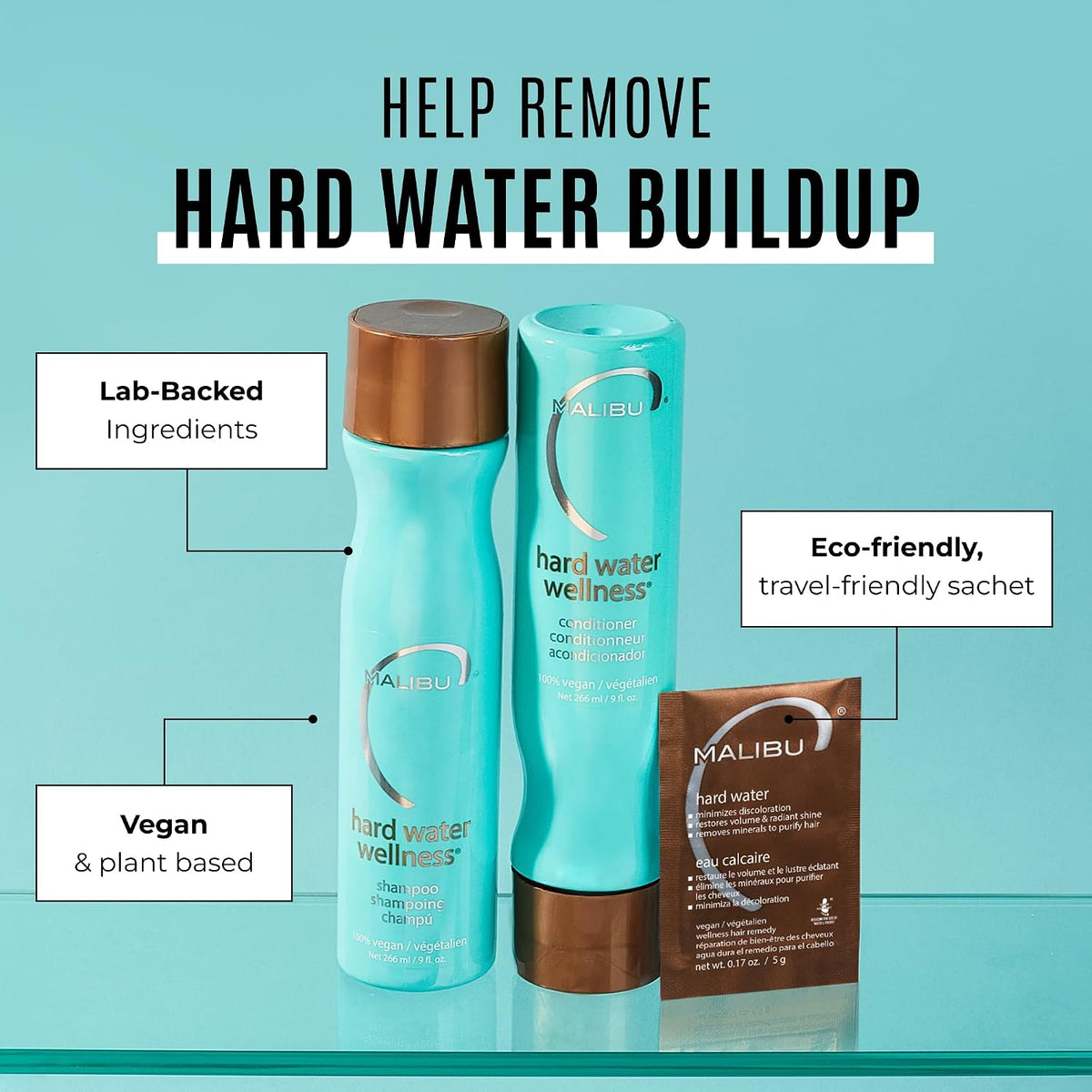 Malibu C - Hard Water Kit