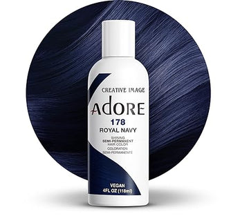 Adore - Semi Permanent Hair Color Shade #178 Royal Navy