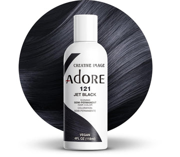 Adore - Semi Permanent Hair Color Shade #121 Jet Black