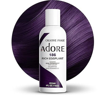 Adore - Semi Permanent Hair Color Shade #186 Rich Eggplant