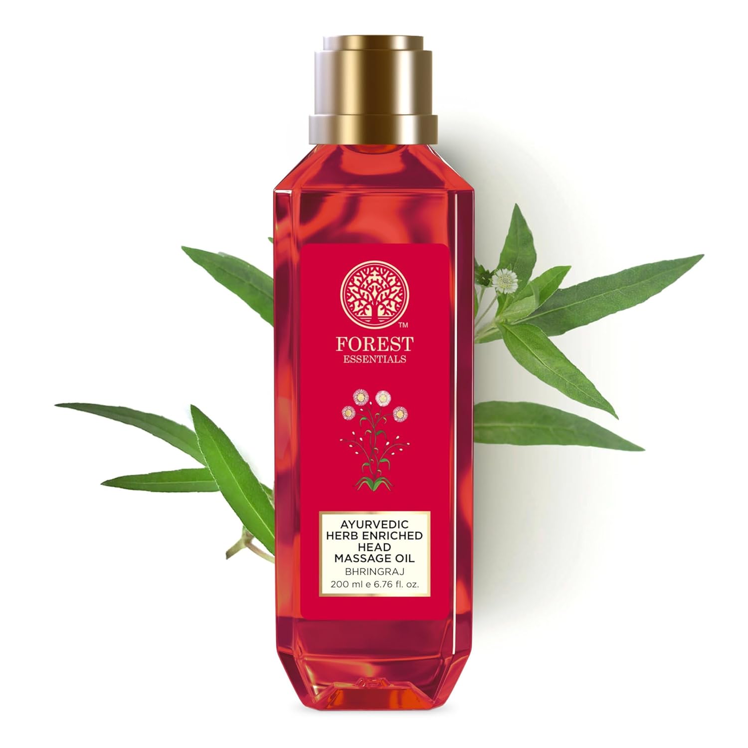 Forest Essentials - Ayurvedic Herb Enriched Head Massage Oil Bhringraj 200ml