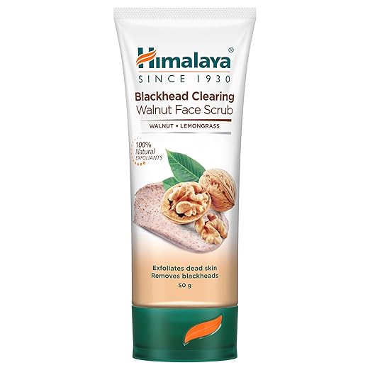 Himalaya - Blackhead Clearing Walnut Face Scrub 50g