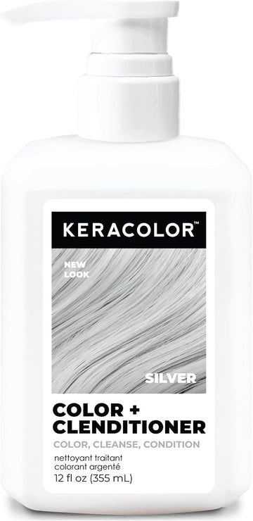 Keracolor - Color + Clenditioner Silver 355ml