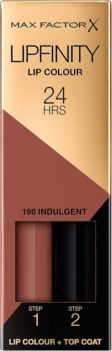 Max Factor Lipfinity Lip Colour Lipstick 4.2ml Shade No. 190 Indulgent
