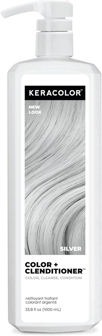 Keracolor - Color + Clenditioner Silver 1000ml