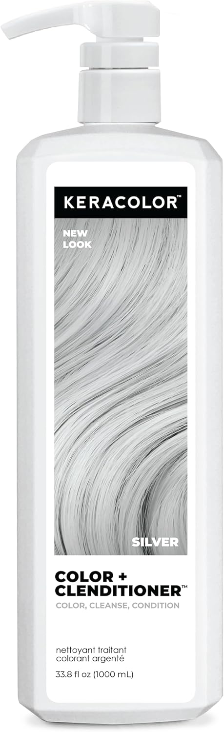 Keracolor - Color + Clenditioner Silver 1000ml