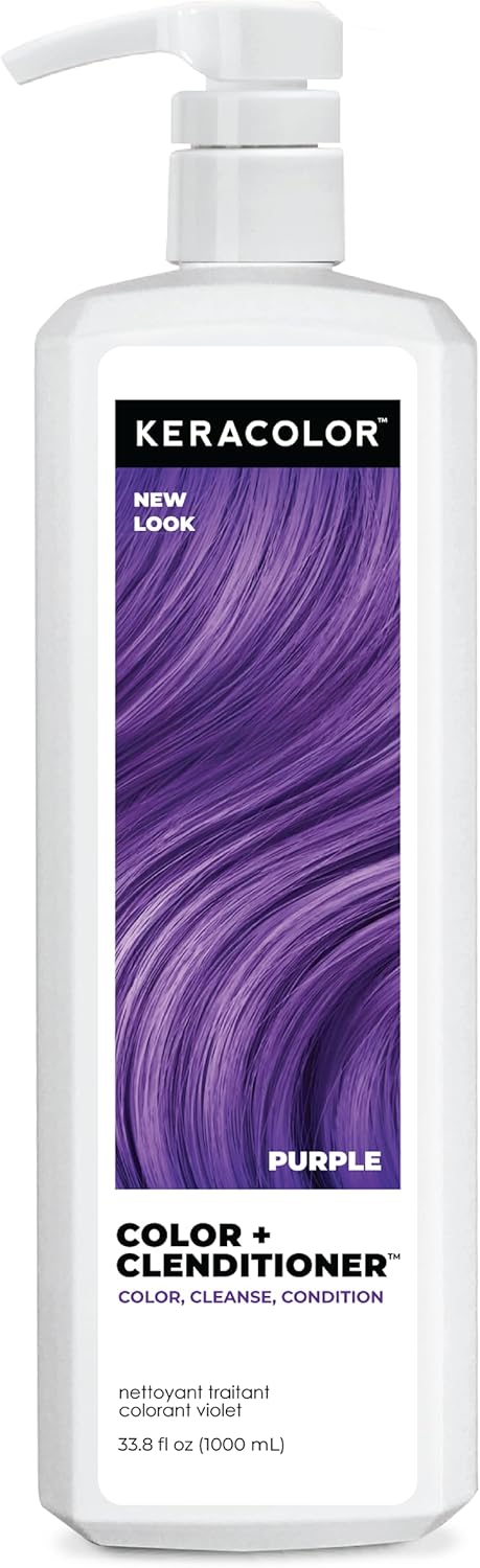 Keracolor - Color + Clenditioner Purple 1000ml