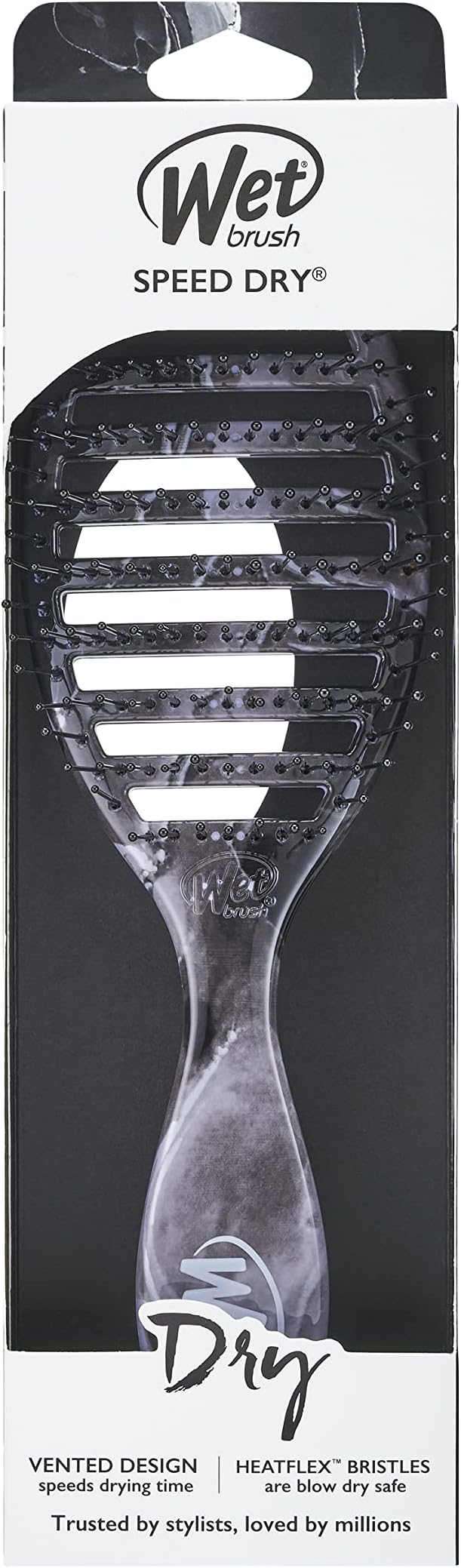 Wet Brush - Speed Dry Detangler Mettalic Marble Onyx