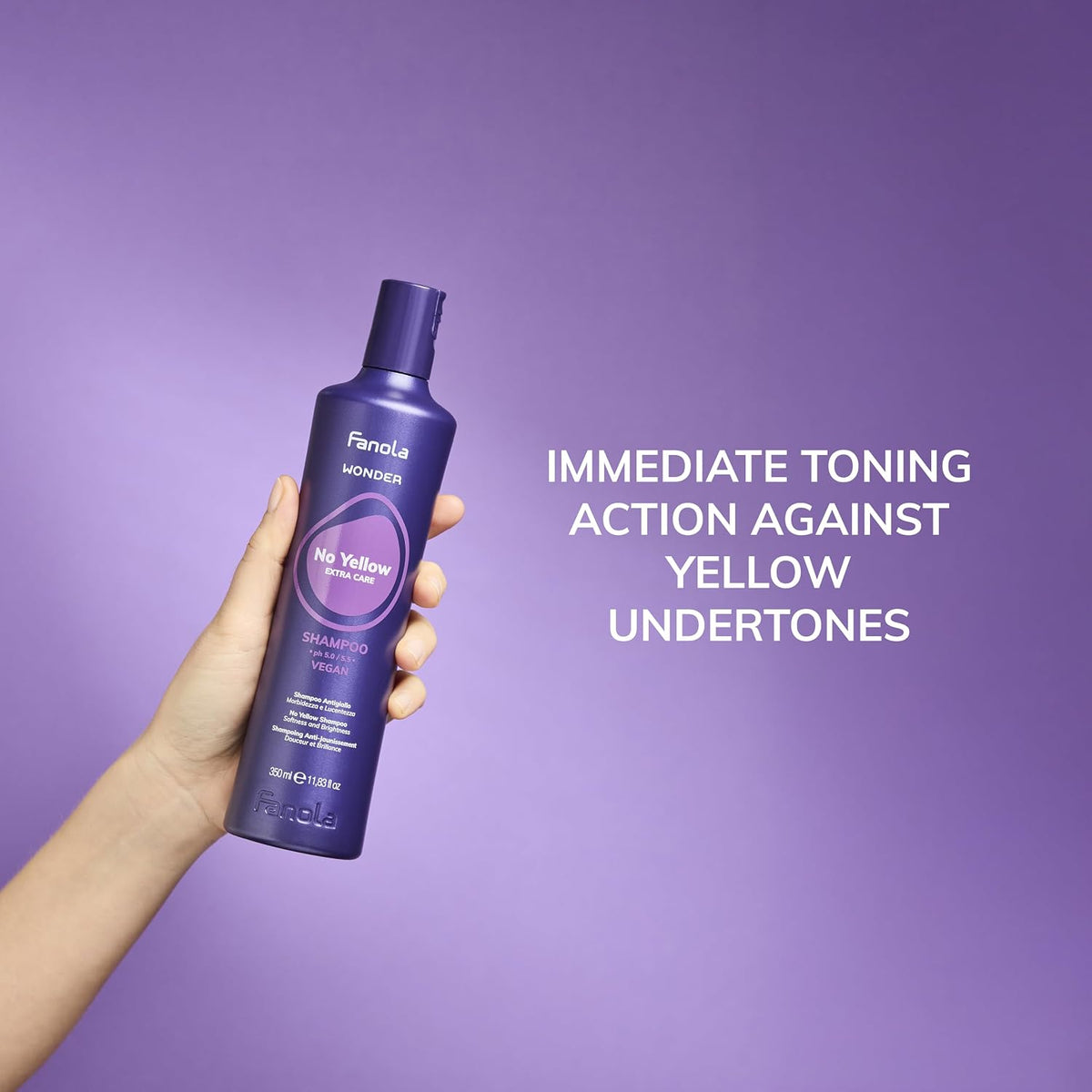 Fanola - Wonder Extra Care No Yellow Shampoo 350ml
