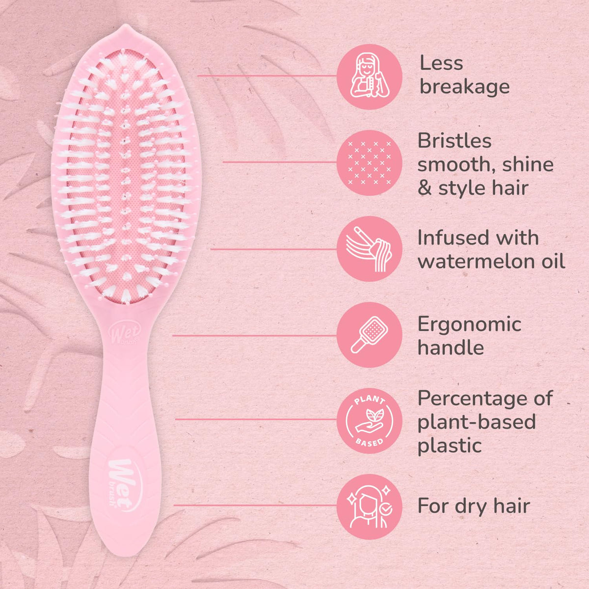 Wet Brush - Go Green Treatment & Shine Watermelon