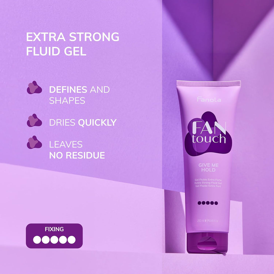 Fanola - Fantouch Give Me Hold Extra Strong Fluid Gel 250ml