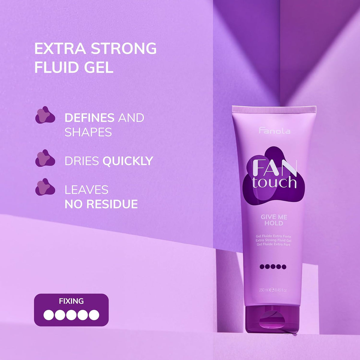 Fanola - Fantouch Give Me Hold Extra Strong Fluid Gel 250ml