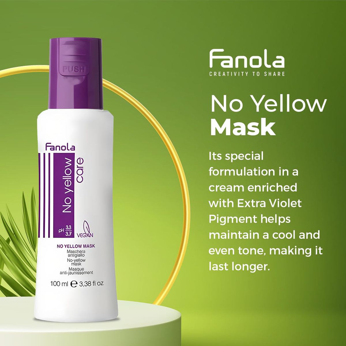 Fanola - No Yellow Mask 100ml