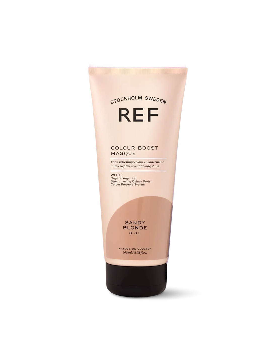 Ref Stockholm sweden - Colour Boost Masque #8.31 Sandy Blonde 200ml - Nexus hair
