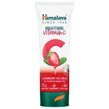 Himalaya - Brightening Vitamin C Strawberry Face Wash for Youthful & Radiant Skin 50ml