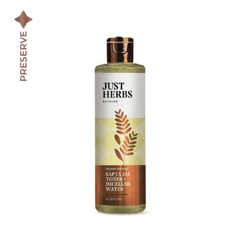 Just Herbs - Sapta Jal Toner + Micellar Water: 7 Plant Waters:100ml