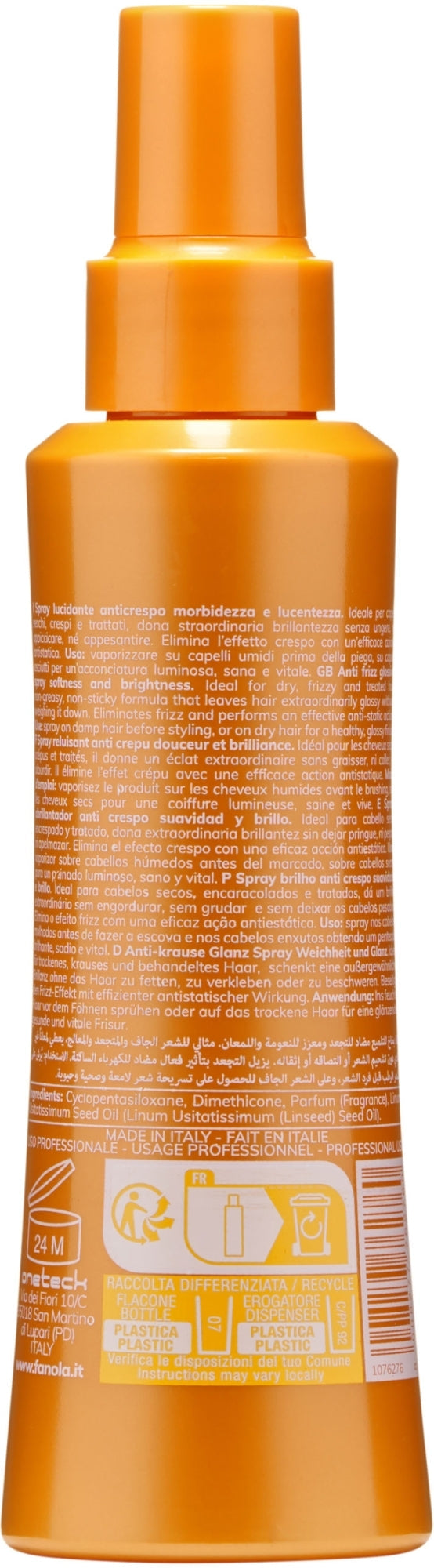 Fanola - Wonder Extra Care Nourishing Glossing Spray 150ml