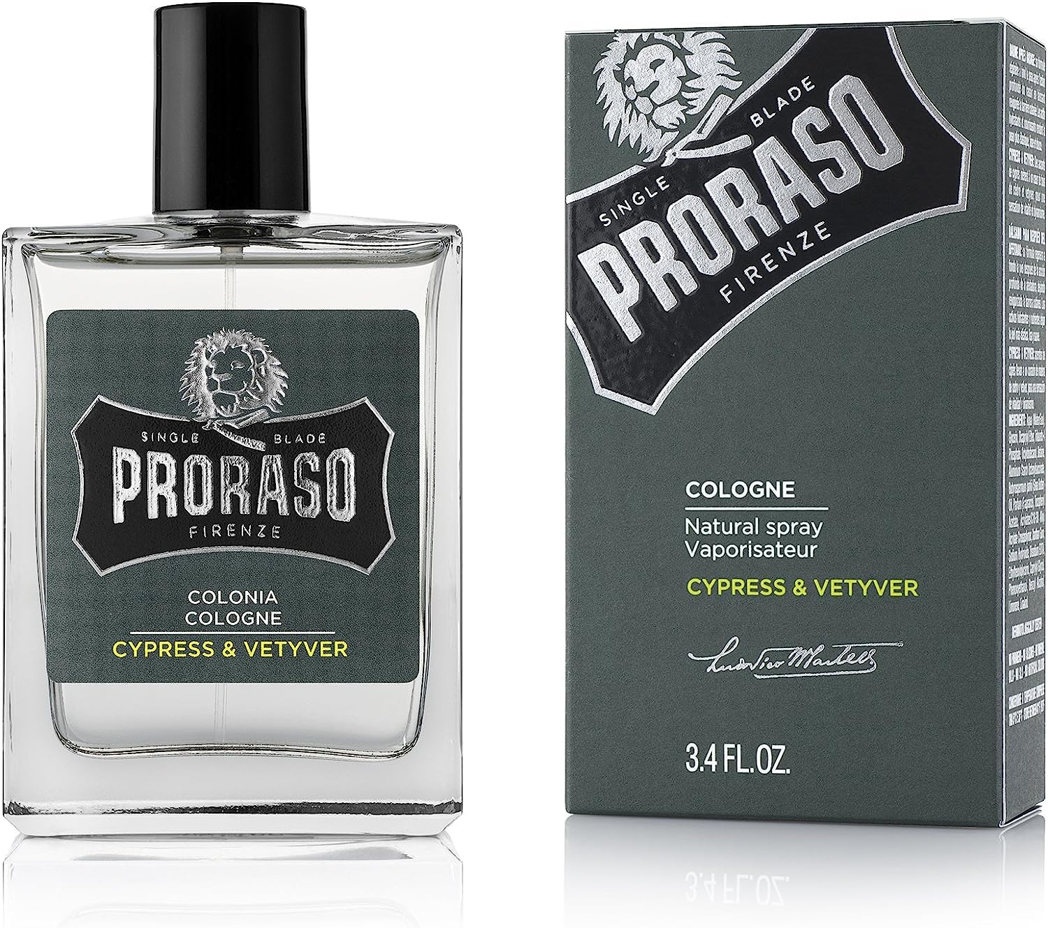 Proraso - Eau de Cologne Cypress & Vetyver 100ml