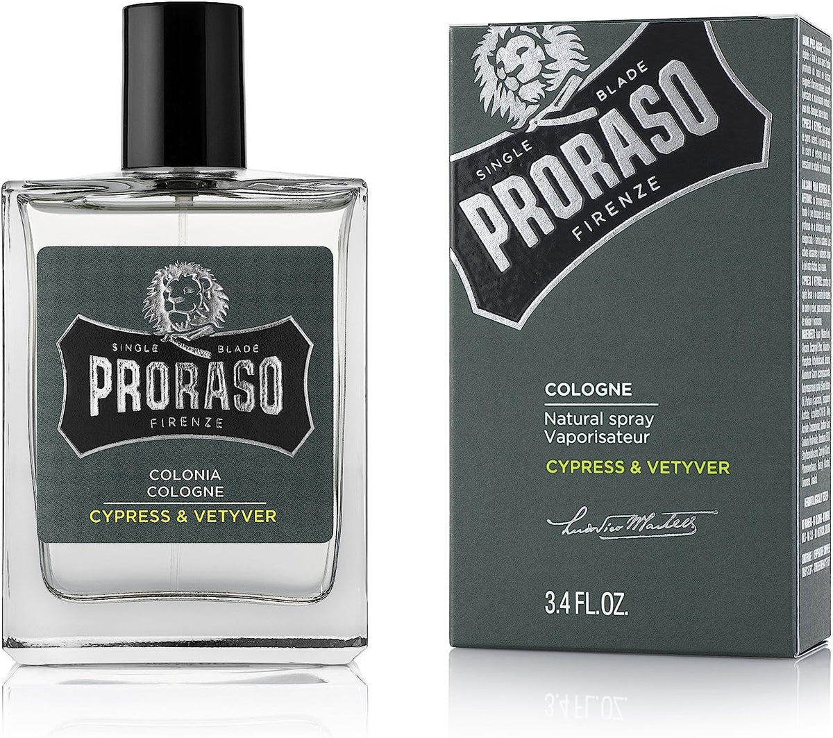 Proraso - Eau de Cologne Cypress & Vetyver 100ml