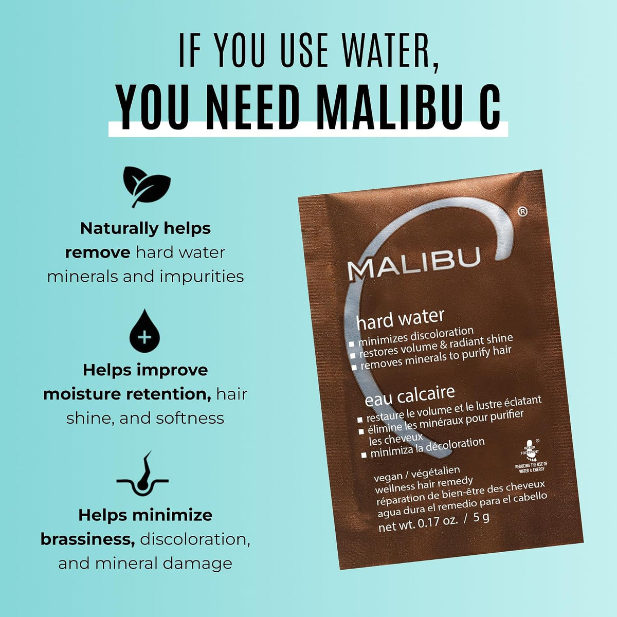 Malibu C - Hard Water Mini Rehab 2pc