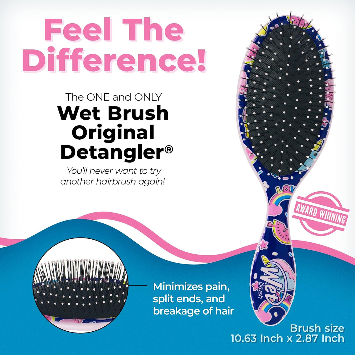 Wet Brush - Happy Hair Fantasy Detangler Blue