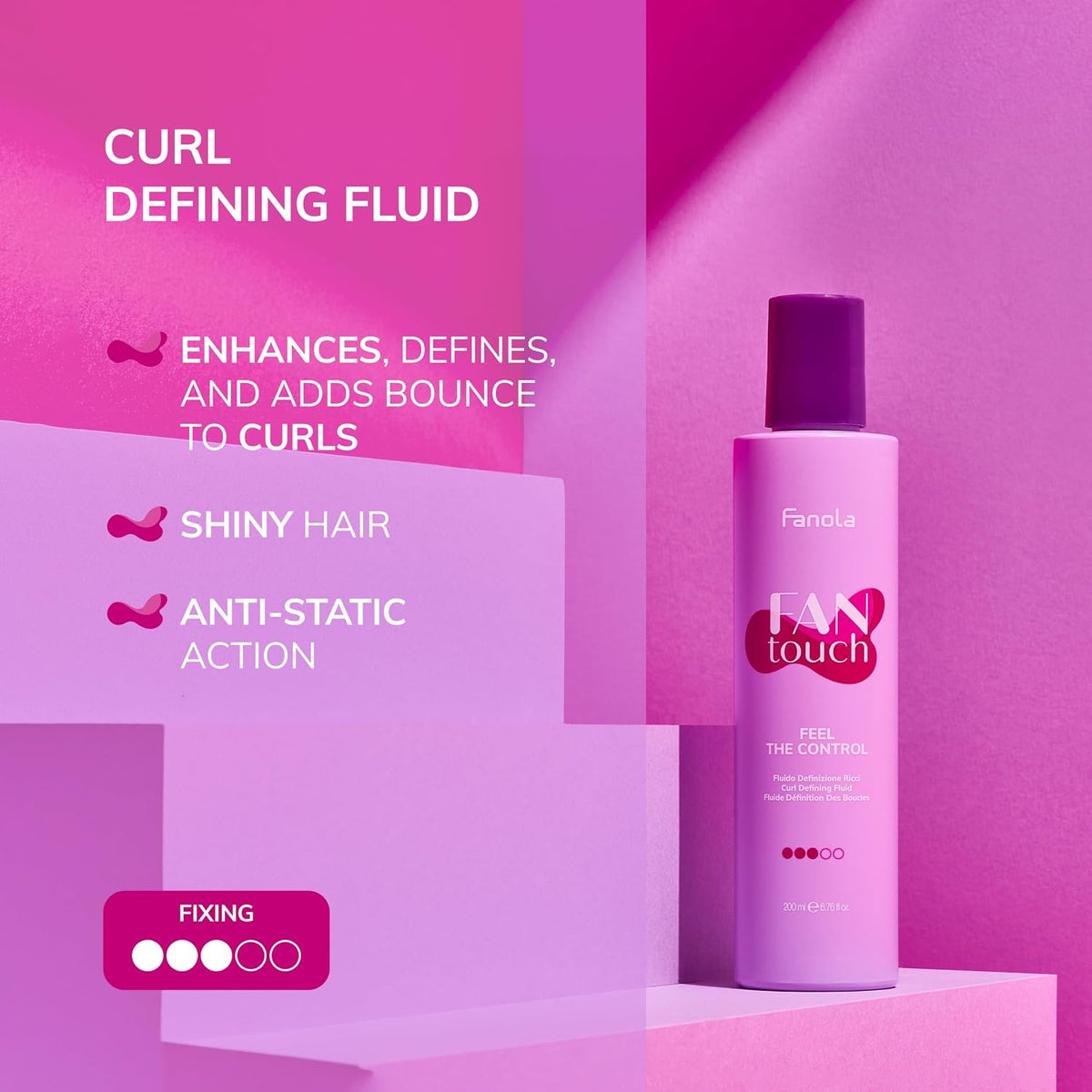 Fanola - Fantouch Feel The Control Curl Defining Fluid 200ml