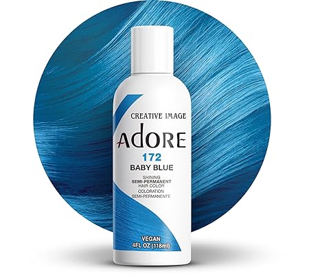 Adore - Semi Permanent Hair Color Shade #172 Baby Blue