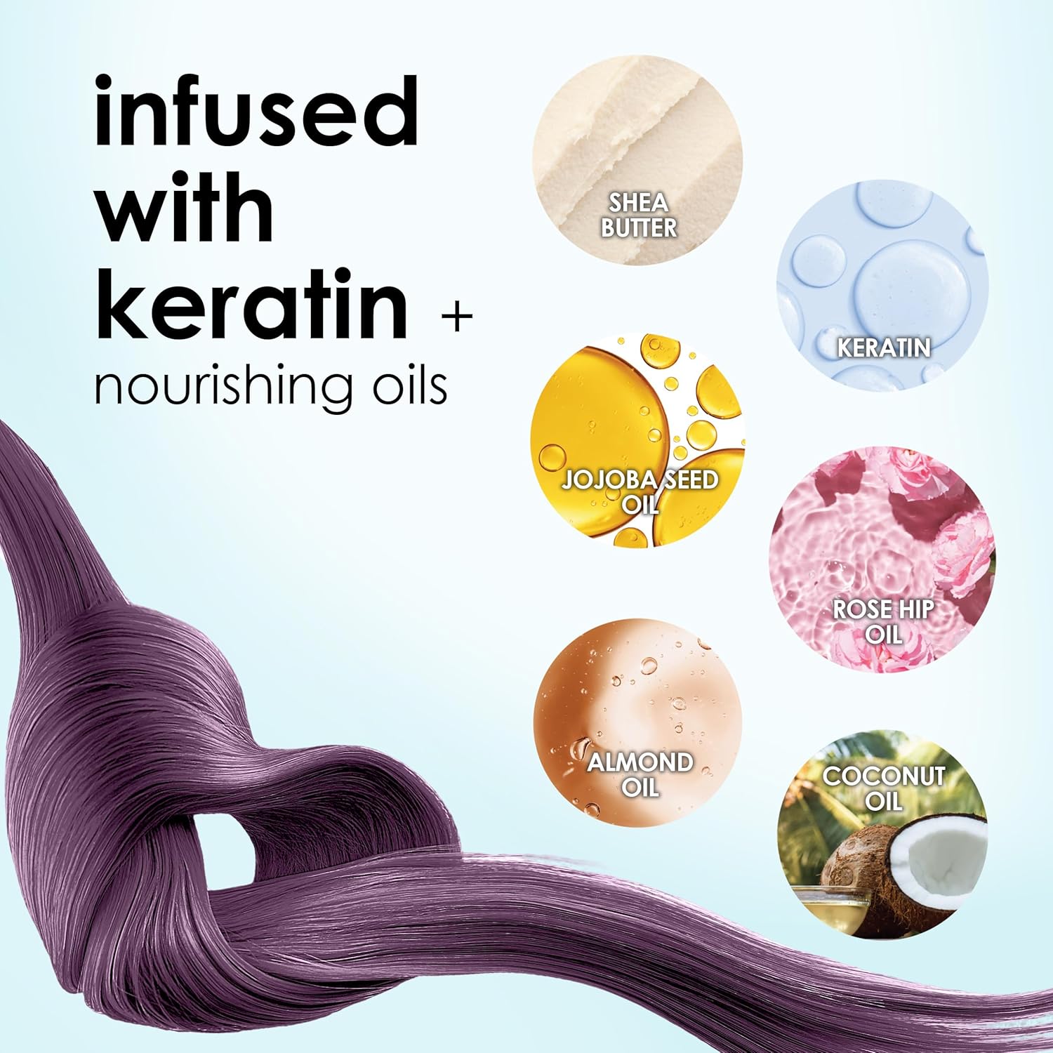 Keracolor - Color + Clenditioner Brunette Purple 355ml