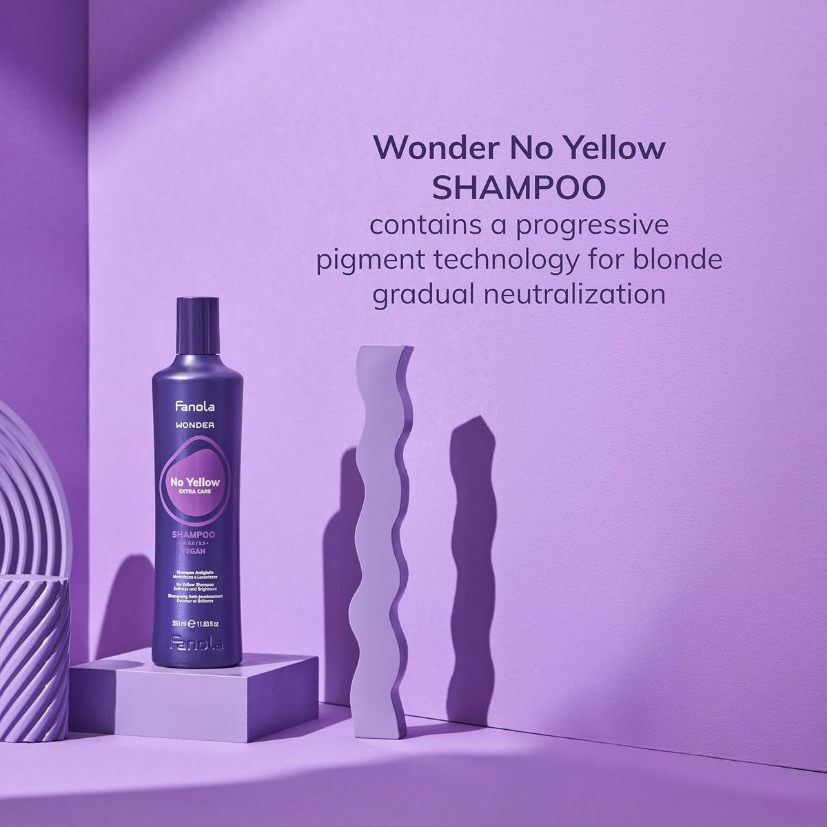 Fanola - No Yellow Shampoo - Wonder 1000ml