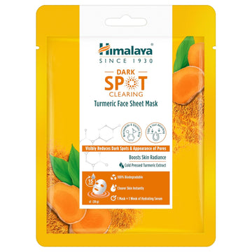 Himalaya - Dark Spot Clearing Turmeric Face Sheet Mask 30g