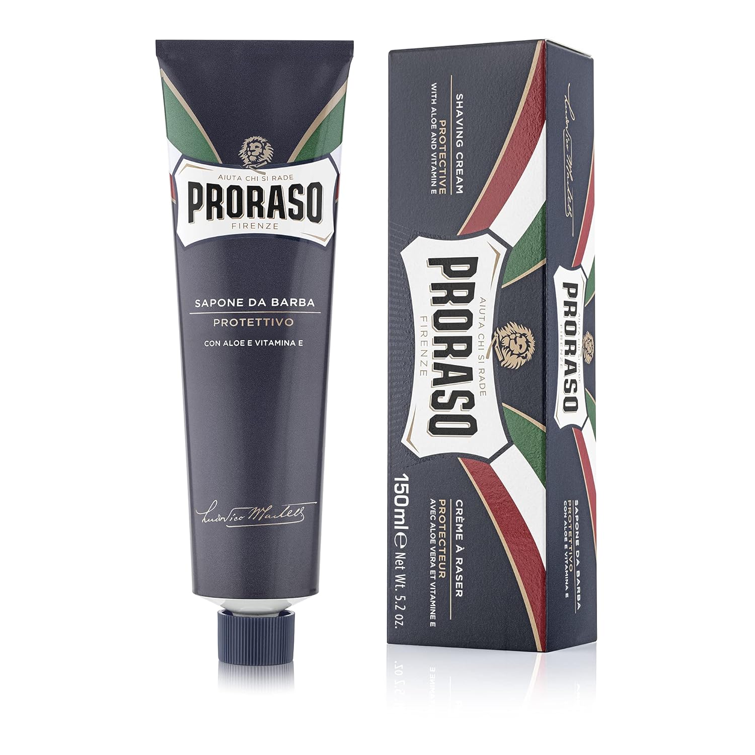 Proraso - Protective Shaving Cream Tube Blue 150ml