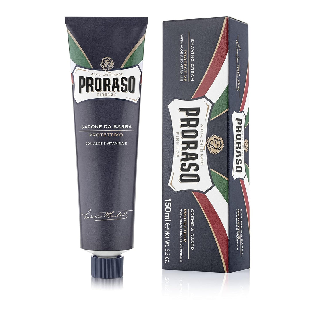 Proraso - Protective Shaving Cream Tube Blue 150ml - Nexus hair
