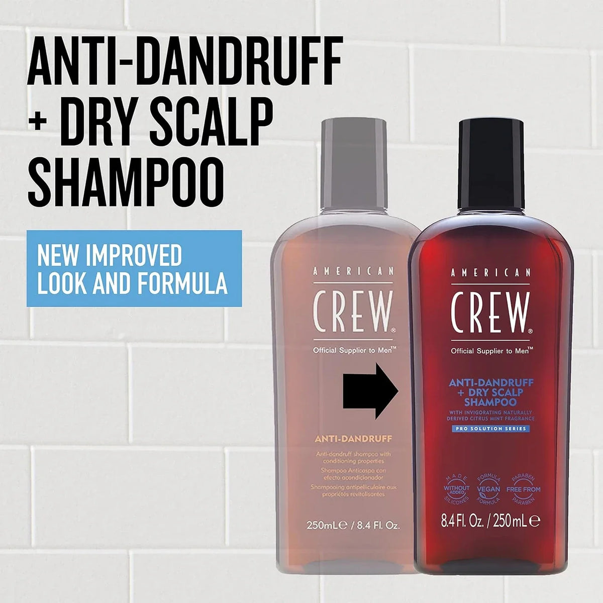 American Crew - Anti-Dandruff + Dry Scalp Shampoo 250ml
