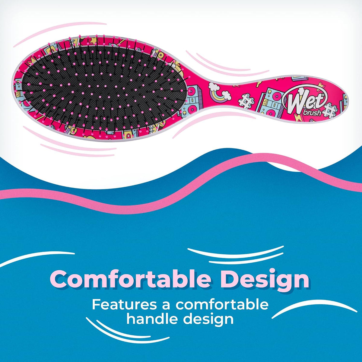 Wet Brush - Happy Hair Detangler Radio