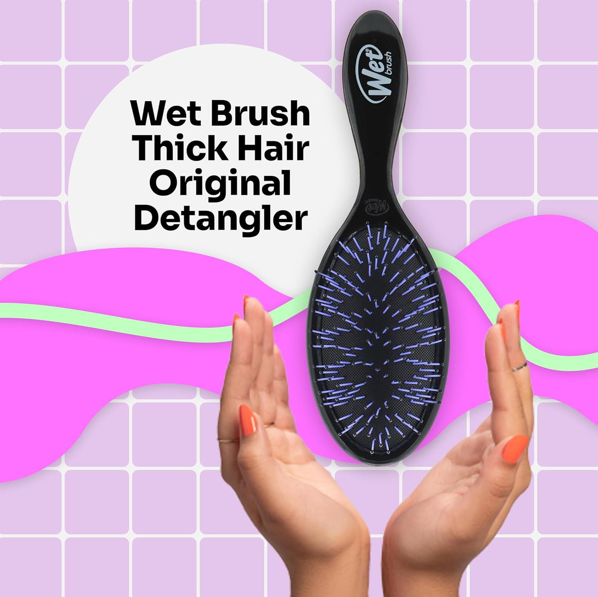 Wet Brush - Customer Care PRO Thick Hair Black