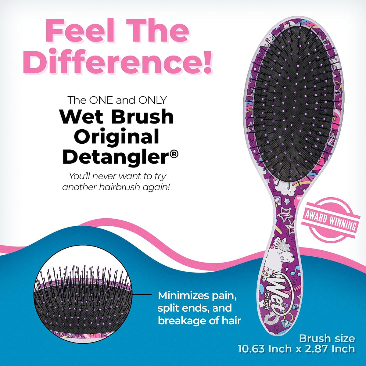 Wet Brush - Happy Hair Detangler Llama