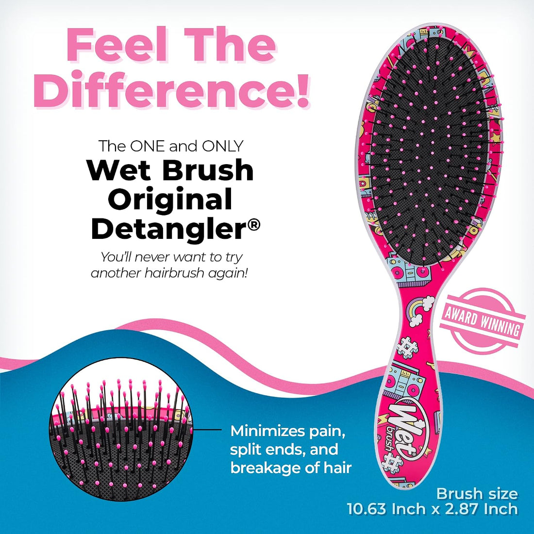 Wet Brush - Happy Hair Detangler Radio