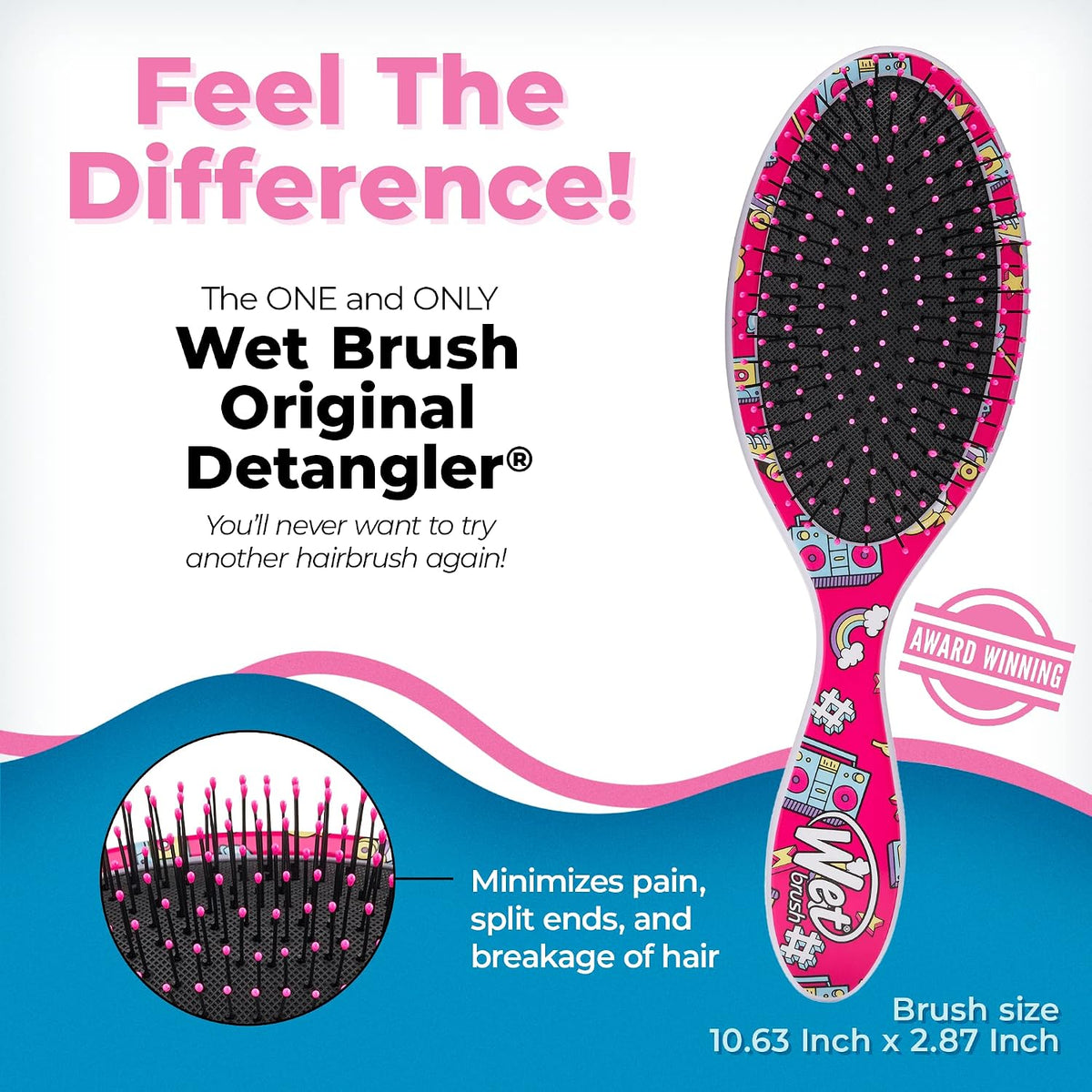 Wet Brush - Happy Hair Detangler Radio