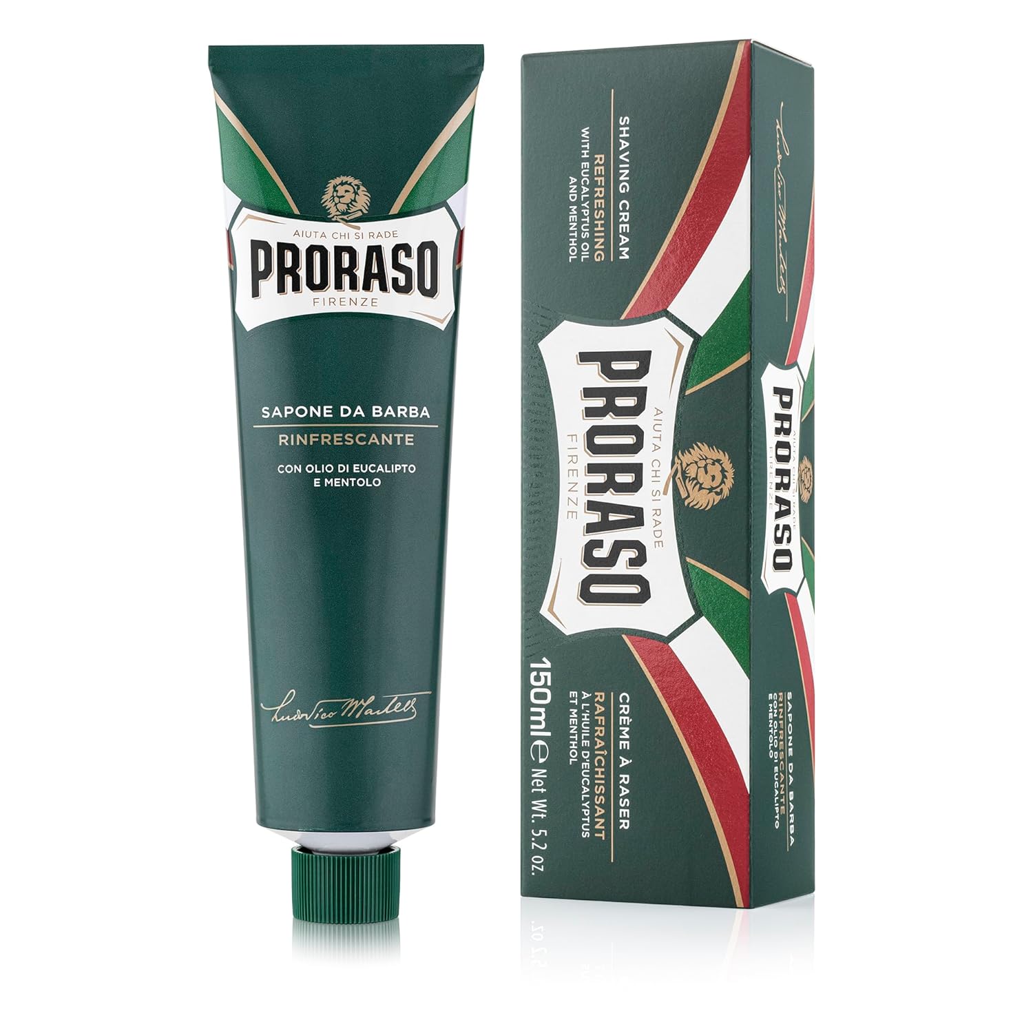 Proraso - Refreshing Shaving Cream Tube Green 150ml