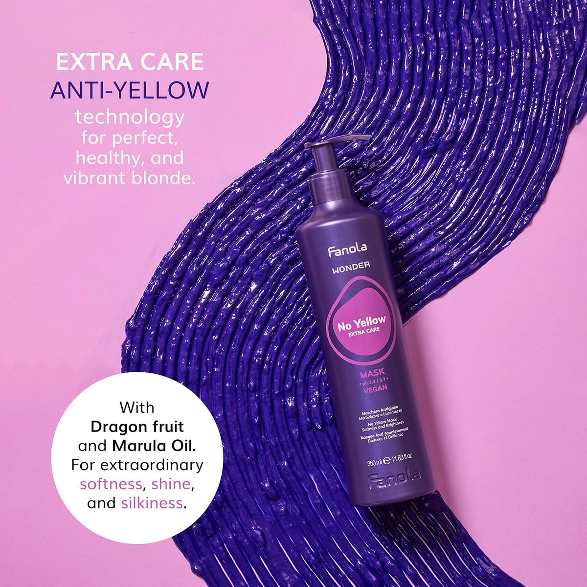 Fanola - No Yellow Mask - Wonder 1000ml