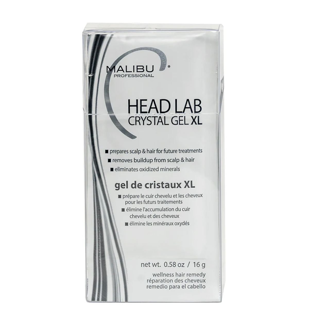 Malibu C - Head Lab Crystal Gel XL 6pc