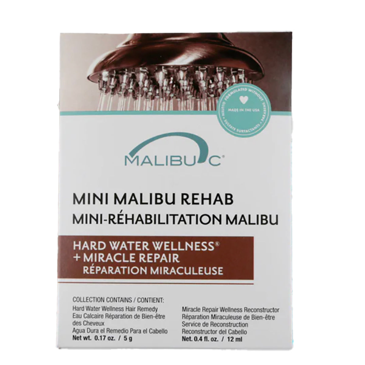 Malibu C - Hard Water Mini Rehab 2pc