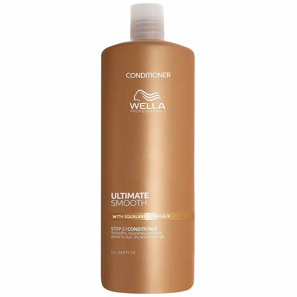 Wella Professionals - Ultimate Smooth Shampoo, Conditioner & Mask Trio Big Bundle
