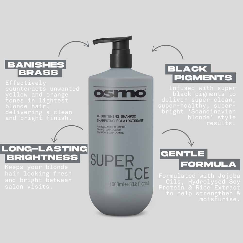 Osmo - Super Ice Brightening Shampoo 1000ml