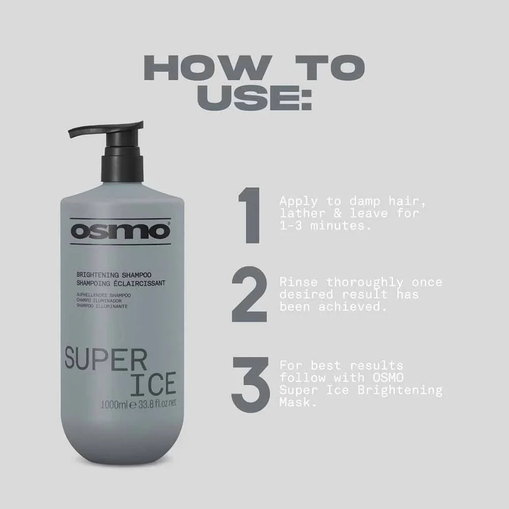 Osmo - Super Ice Brightening Shampoo 1000ml